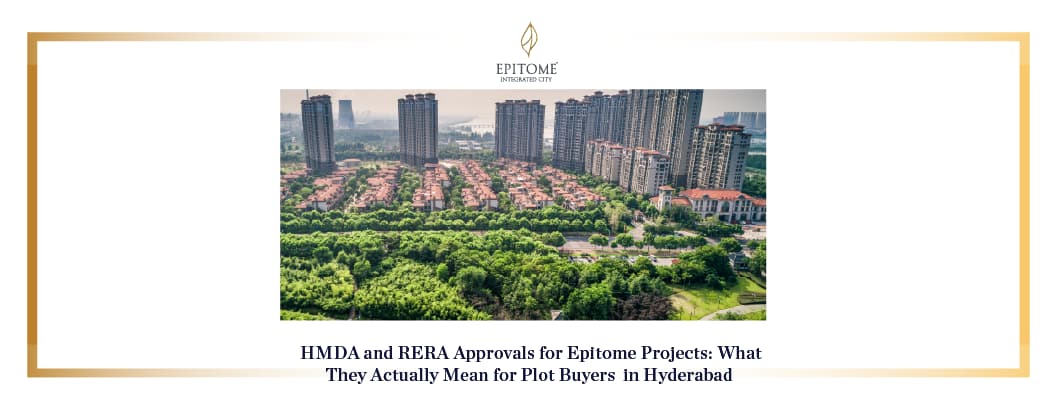 HMDA and RERA Approvals for Epitome Projects: What They Actually Mean for Plot Buyers in Hyderabad
