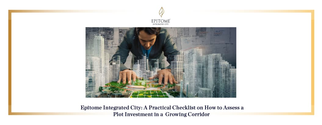 Epitome Integrated City: A Practical Checklist on How to Assess a Plot Investment in a Growing Corridor