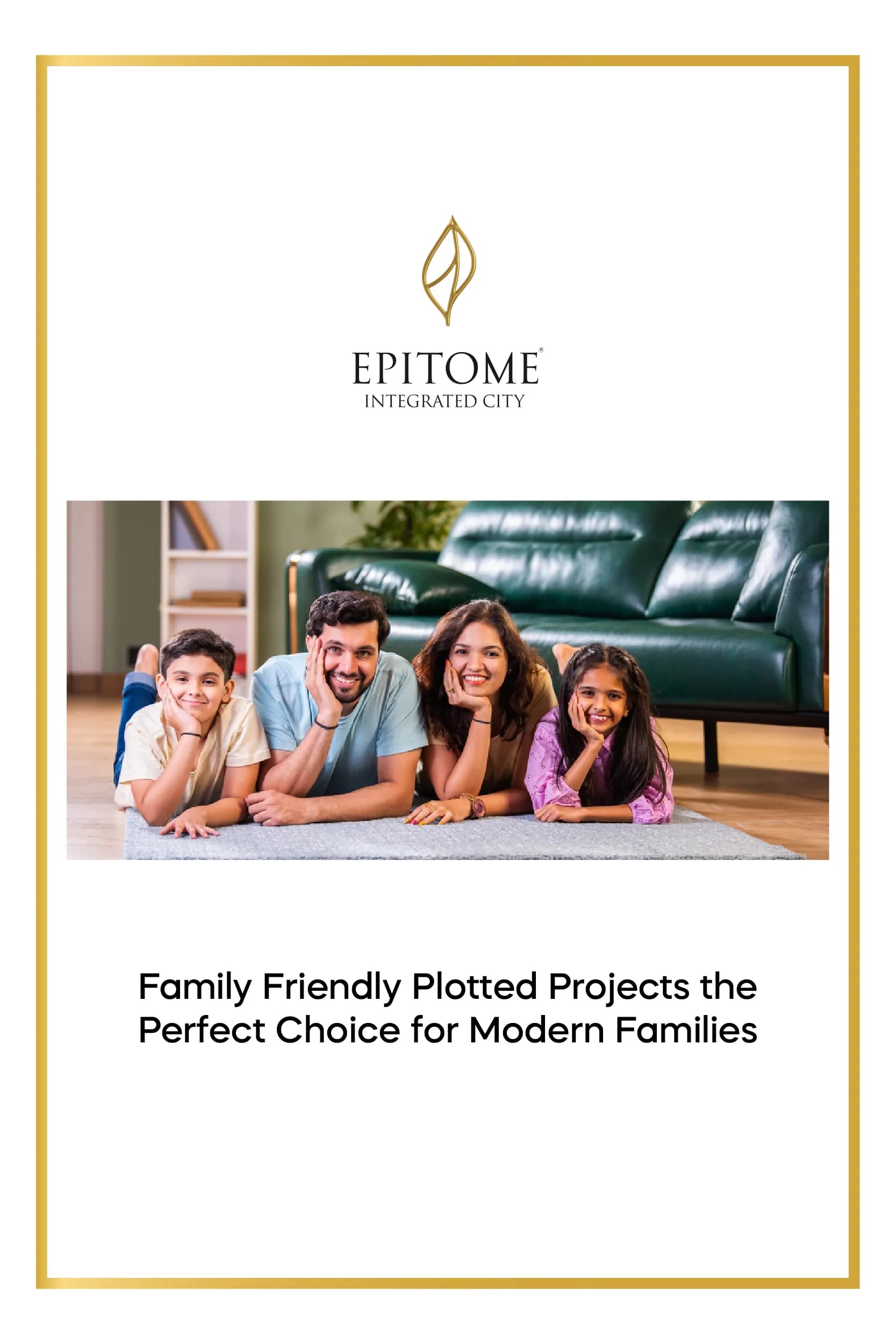 Family Friendly Plotted Projects the Perfect Choice for Modern Families